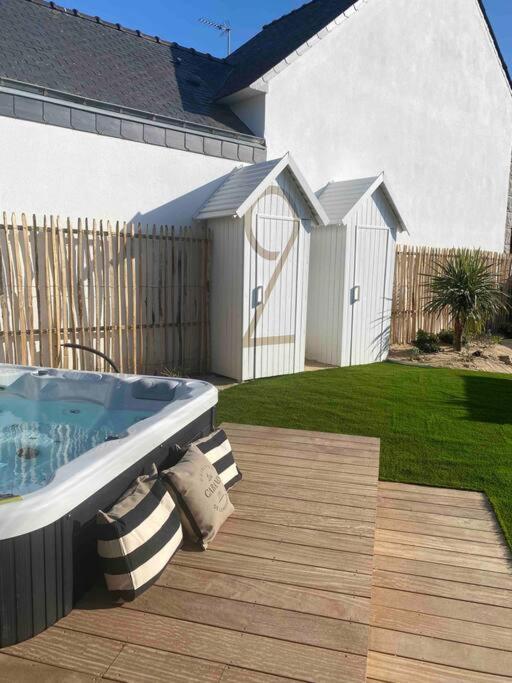 La Cabane De La Plage Quiberon Ngoại thất bức ảnh